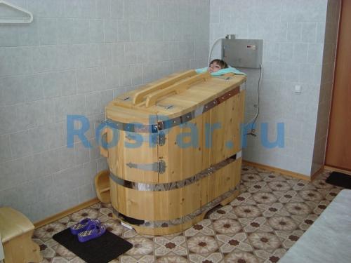 Кедровая бочка полулежачая «Классическая»