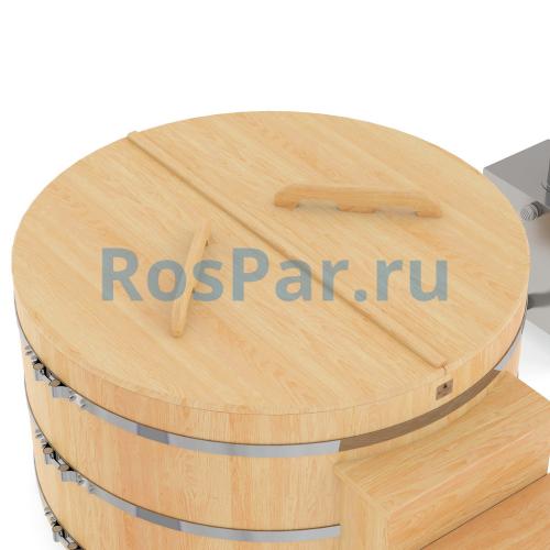 Фурако круглая «PREMIUM» из кедра с электроподогревом 2000 мм