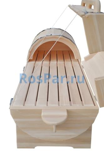 Кедровая бочка горизонтальная «Профессиональная»