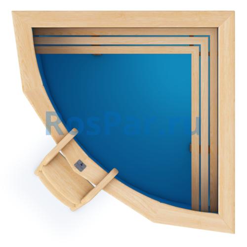 Угловая купель «COMFORT» из полипропилена длина 1500 мм ширина 1500 мм высота 1000 мм