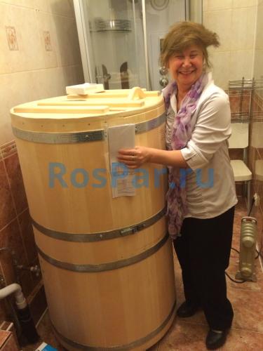 Кедровая бочка «Бондарная» с парогенератором «UrFine»