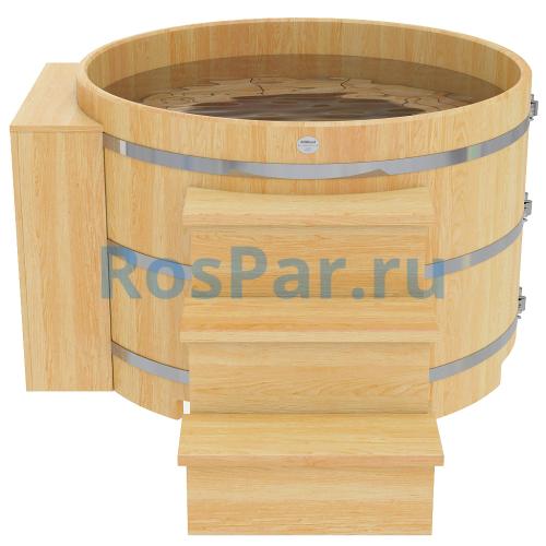 Фурако круглая «PREMIUM» из кедра с электроподогревом 1800 мм