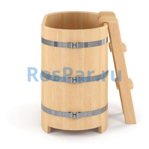 Овальная купель «PREMIUM» из кедра длина 1400 мм ширина 780 мм высота 1150 мм