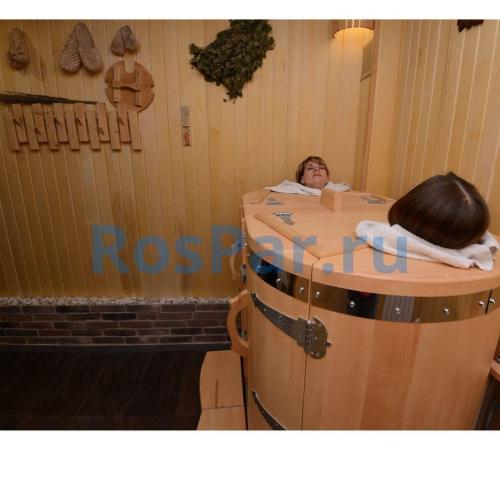 Арома-сауна квадратная «Профессиональная» из кедра