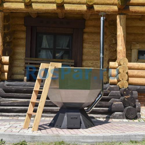 Банный чан «ORIGINAL SIBERIA» с печью 1650 мм