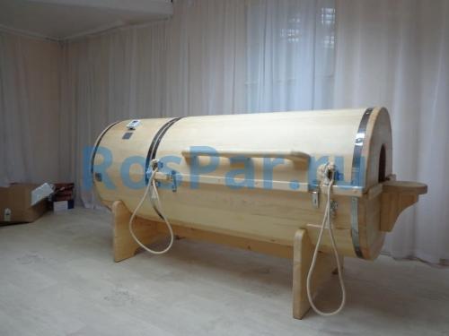 Кедровая бочка горизонтальная «Профессиональная»