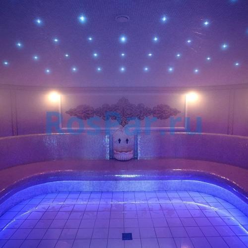 Комплект «Звездное небо» «SteamLux» для бани сауны хамама