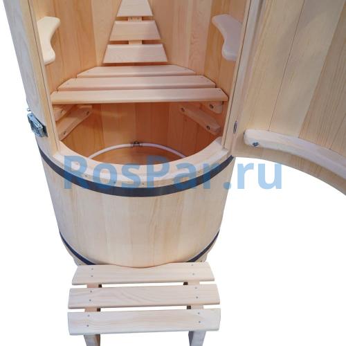 Кедровая бочка круглая «Бондарная Премиум»