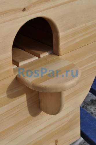 Кедровая бочка горизонтальная «Профессиональная»