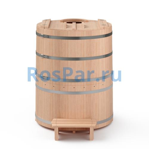 Кедровая бочка «Бондарная Premium» с парогенератором «SteamLux»