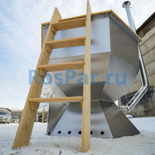 Банный чан «COMFORT SIBERIA» с печью 2150 мм