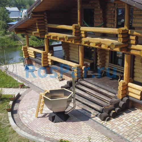 Банный чан «ORIGINAL SIBERIA» с печью 1650 мм