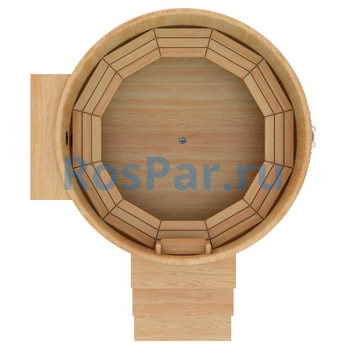 Фурако круглая «PREMIUM» из кедра с электроподогревом 2000 мм
