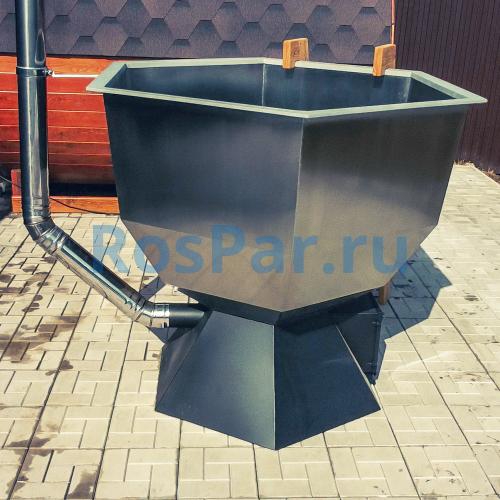 Банный чан «ORIGINAL SIBERIA» с печью 2150 мм