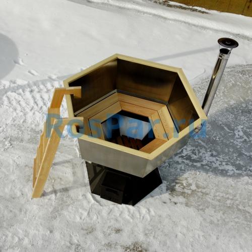 Банный чан «ORIGINAL SIBERIA» с печью 2150 мм