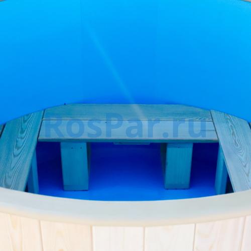 Круглая купель «ORIGINAL» с пластиковой вставкой диаметр 1000 мм высота 900 мм