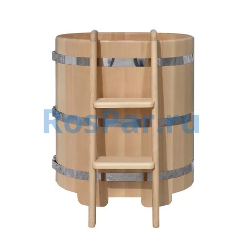 Овальная купель «PREMIUM» из кедра длина 1000 мм ширина 780 мм высота 1150 мм