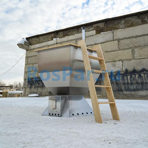 Банный чан «COMFORT SIBERIA» с печью 1850 мм