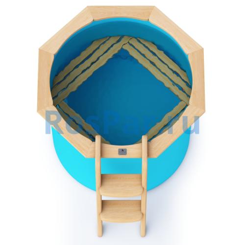 Круглая купель «COMFORT» из полипропилена диаметр 1500 мм высота 1000 мм