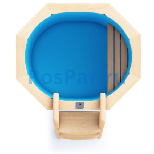 Овальная купель «COMFORT» из полипропилена длина 1000 мм ширина 780 мм высота 1000 мм