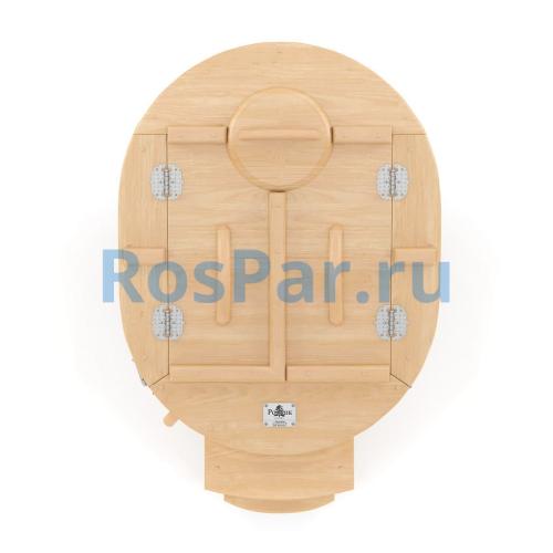 Кедровая бочка овальная «Профессиональная» со скосом с парогенератором «SteamLux»