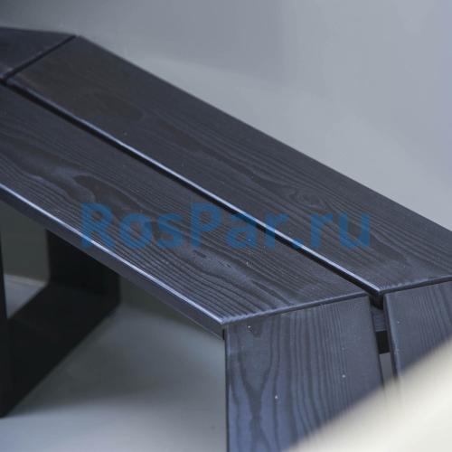 Фурако круглая «COMFORT» из лиственницы с пластиковой вставкой со встроенной печью 2000 мм