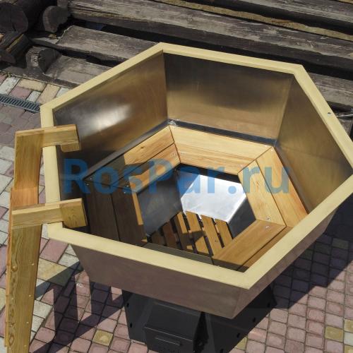 Банный чан «ORIGINAL SIBERIA» с печью 1650 мм