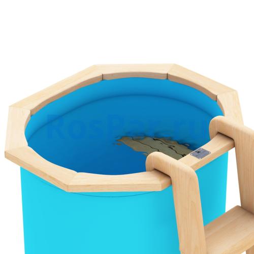 Овальная купель «COMFORT» из полипропилена длина 1000 мм ширина 780 мм высота 1000 мм