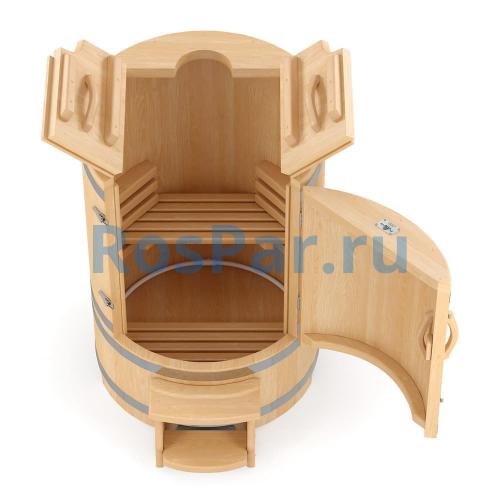 Кедровая бочка круглая «Профессиональная Премиум» со скосом