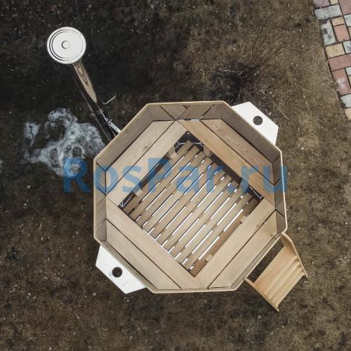 Банный чан 8 гр. «Сибирский знахарь» 1900 мм высота 1250 мм, глубина чаши 850 мм