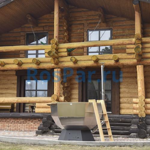 Банный чан «ORIGINAL SIBERIA» с печью 2150 мм