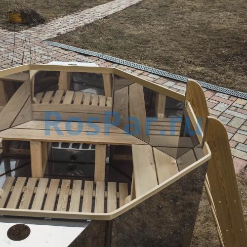 Банный чан 8 гр. «Сибирский знахарь» 1650 мм высота 1250 мм, глубина чаши 850 мм