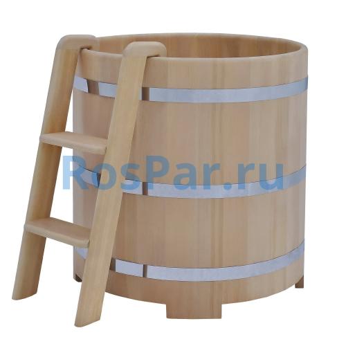 Круглая купель «PREMIUM» из кедра диаметр 1200 мм высота 1150 мм