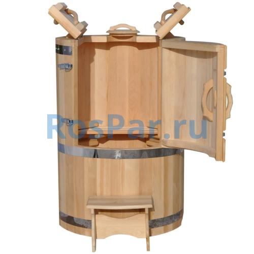 Кедровая бочка круглая «Профессиональная Премиум»