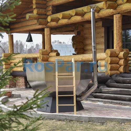 Банный чан «ORIGINAL SIBERIA» с печью 2150 мм