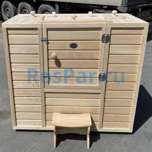 Мини-сауна двухместная «Sauna by Siberia Premium» с парогенератором «SteamLux»