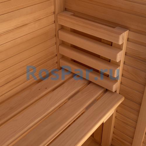 Мини-сауна двухместная «Sauna by Siberia Premium» с парогенератором «SteamLux»