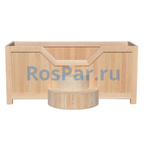 Японская баня Офуро опилочная и галечная