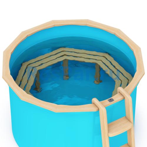 Круглая купель «COMFORT» из полипропилена диаметр 2000 мм высота 1000 мм