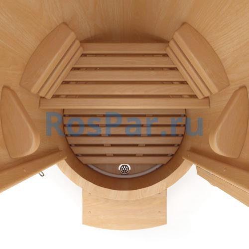 Кедровая бочка круглая «Профессиональная»