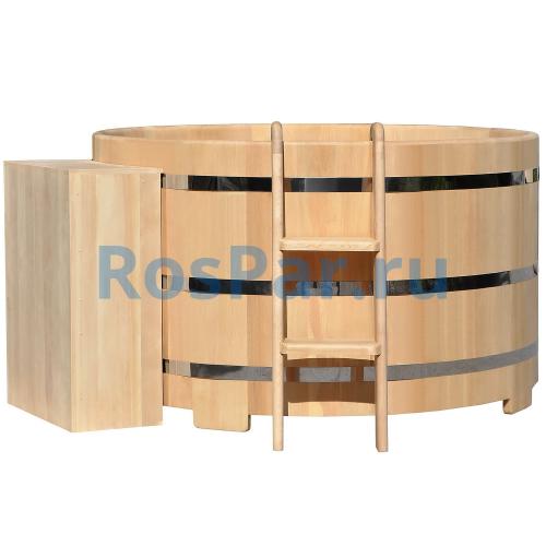 Фурако круглая «PREMIUM» из кедра с электроподогревом 2000 мм