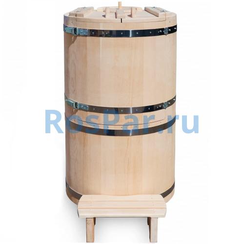 Кедровая бочка круглая «Бондарная»