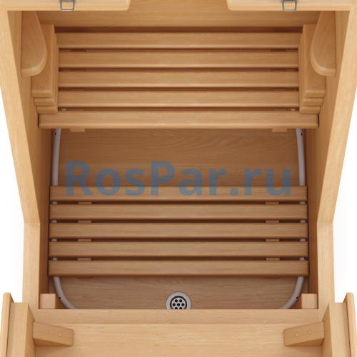 Арома-сауна квадратная «Профессиональная» из кедра