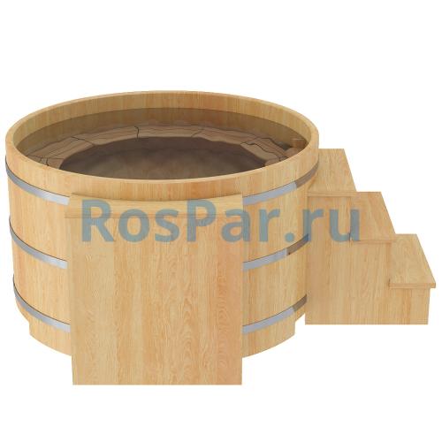 Фурако круглая «PREMIUM» из кедра с электроподогревом 2000 мм