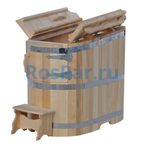 Кедровая бочка полулежачая «Профессиональная»