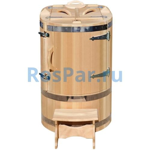 Кедровая бочка круглая «Профессиональная» со скосом