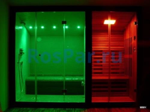 Хромотерапия «SteamLux» Chrome для бани сауны хамама